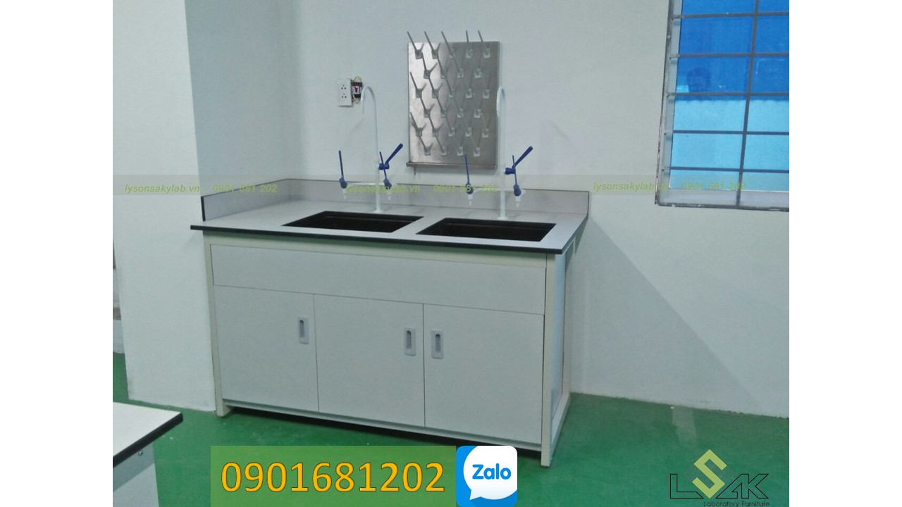 Bàn 2 chậu rửa