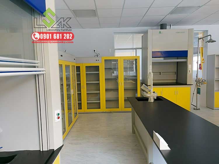 Tủ hút khí độc, tủ lưu mẫu phòng thí nghiệm