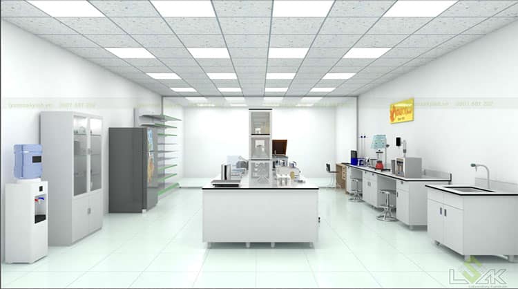 Thiết kế phòng thí nghiệm Công ty Cổ Phần Bột Thực Phẩm Tài Ký