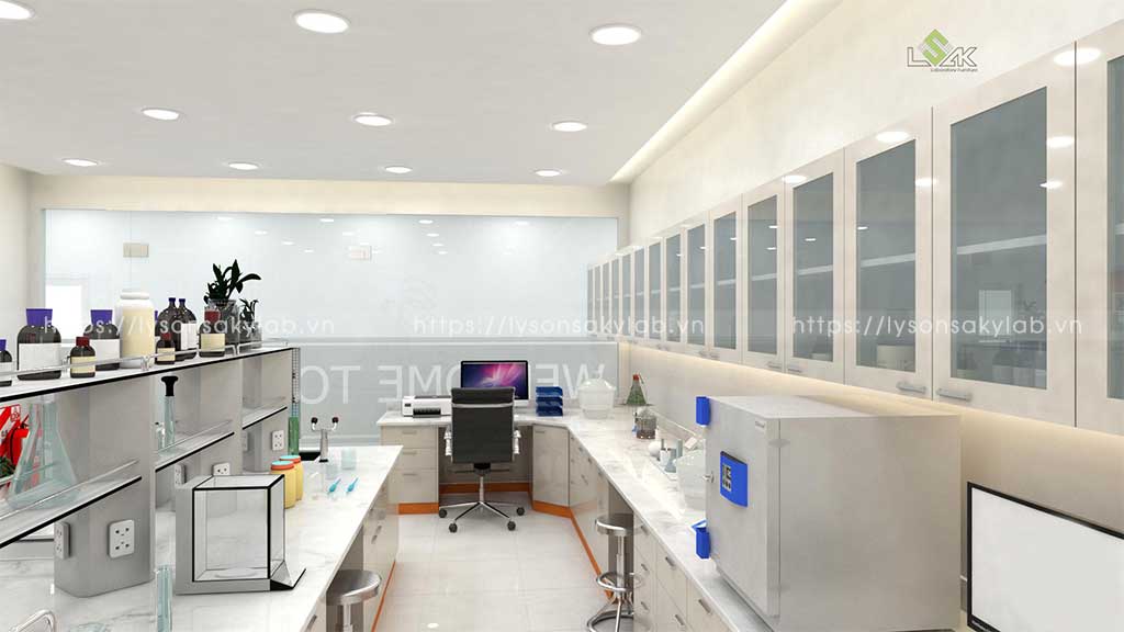 Thiết kế phòng thí nghiệm Công ty Del Tech