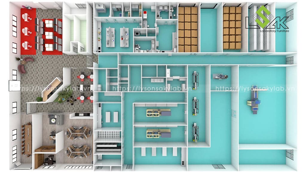 Thiết kế trung tâm R&D Center