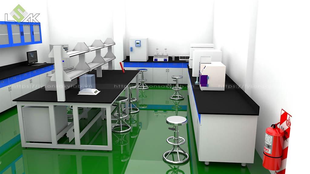 Phong lab nha may pin nang luong