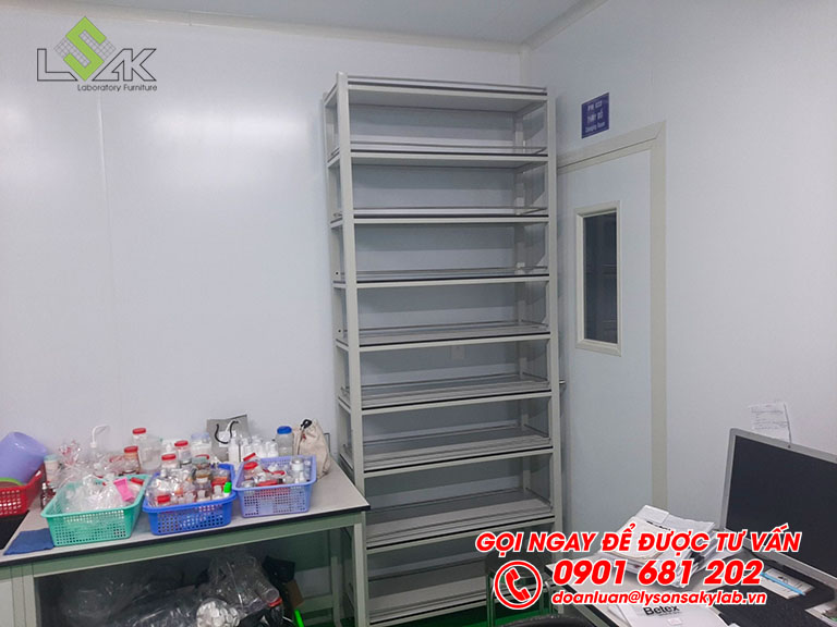 Kệ để mẫu phòng thí nghiệm