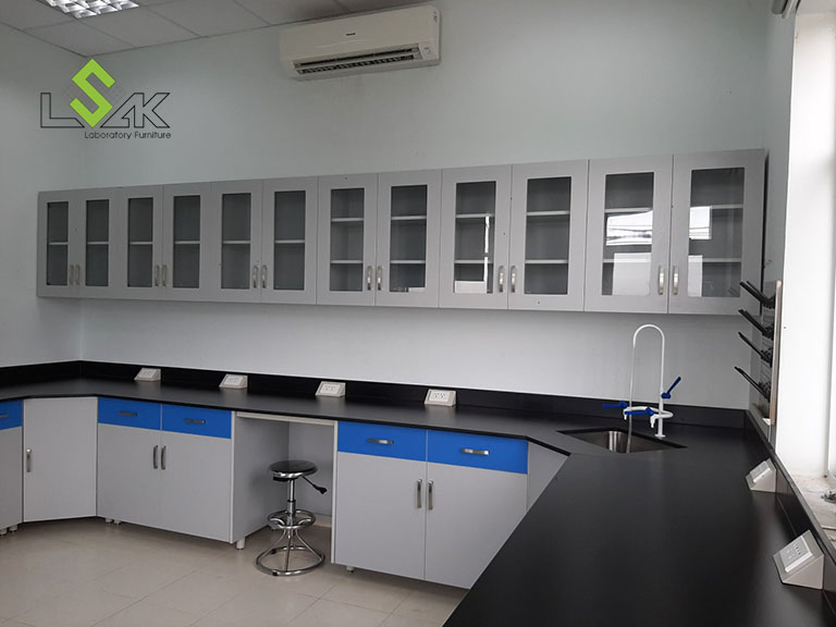 Thi công nội thất phòng lab Trang trại bò sữa Vinamilk Tây Ninh