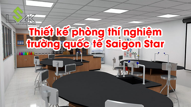 Thiết kế phòng thí nghiệm trường quốc tế Saigon Star