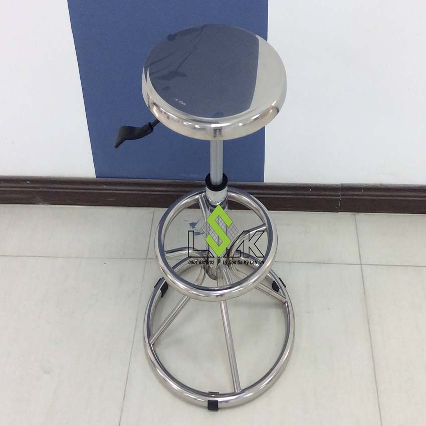 Ghế xoay inox phòng thí nghiệm