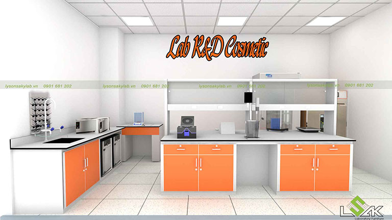 Phòng lab nhiều sắc màu tạo cảm hứng cho sáng tạo