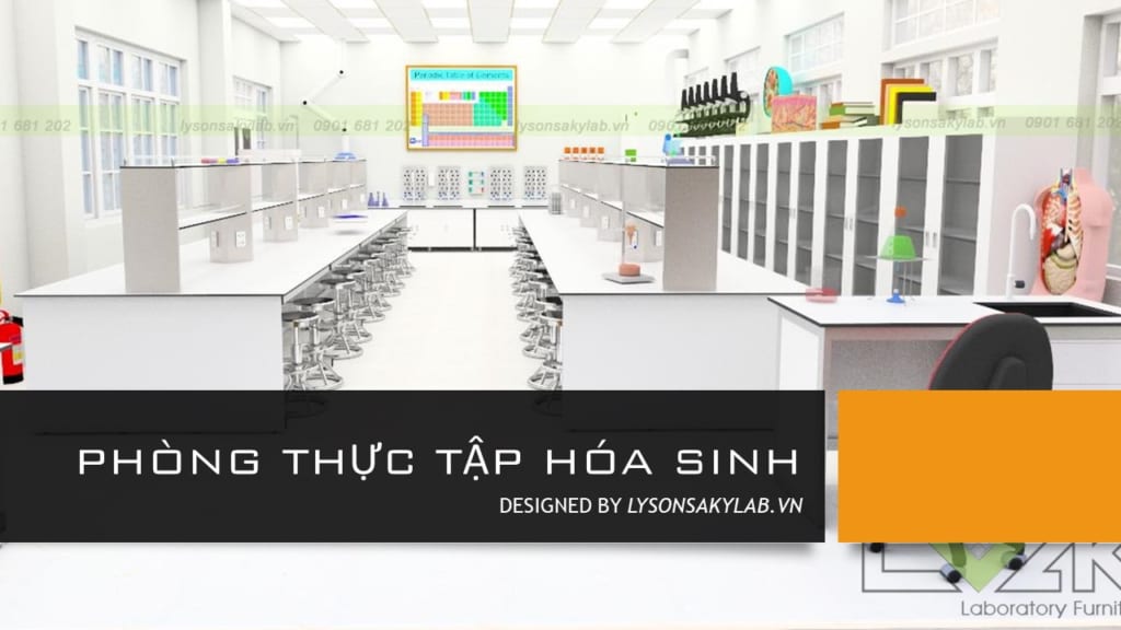 Phòng thực tập hóa sinh