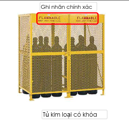 Tủ kim loại có khóa