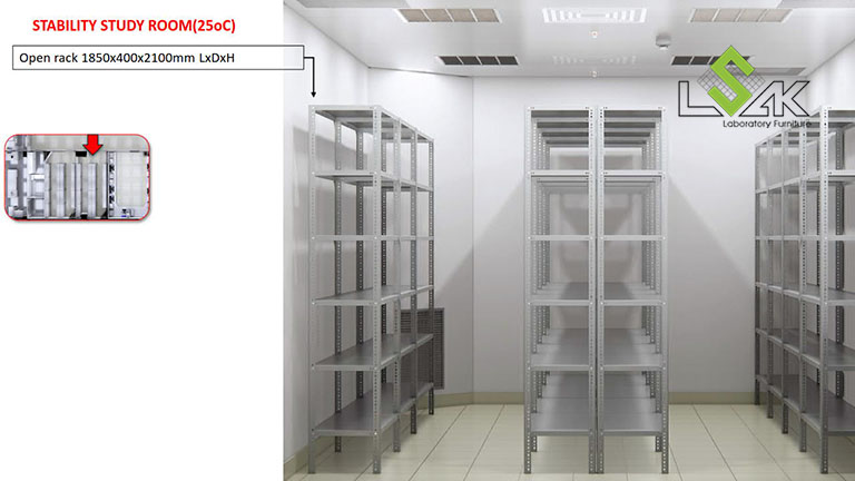 Thiết kế nội thất phòng lab nhà máy sản xuất thuốc thú y, thủy sản