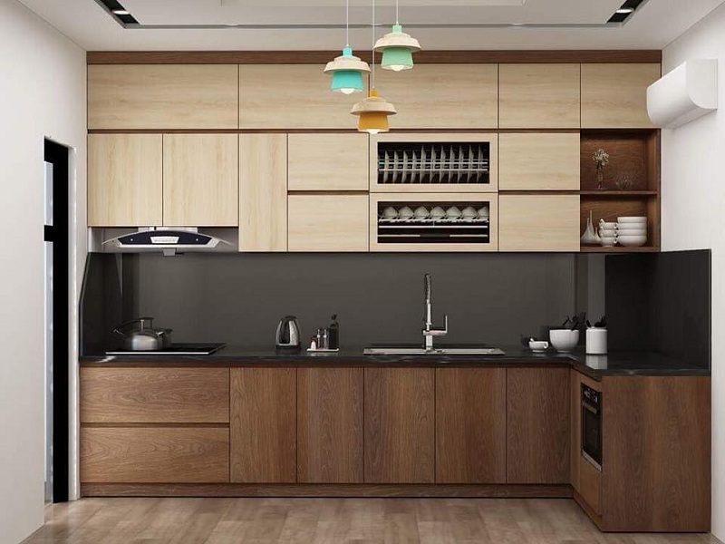 Tủ bếp laminate