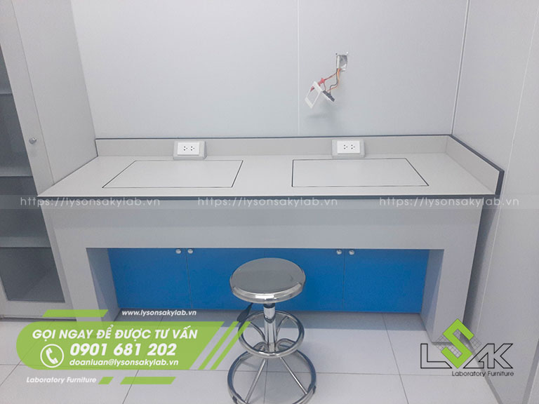Bàn cân chống rung kích thước 1200x750x800mm