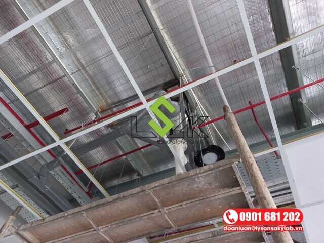 Thi công lắp đặt hệ thống hút mùi, khí độc, hơi axit phòng thí nghiệm