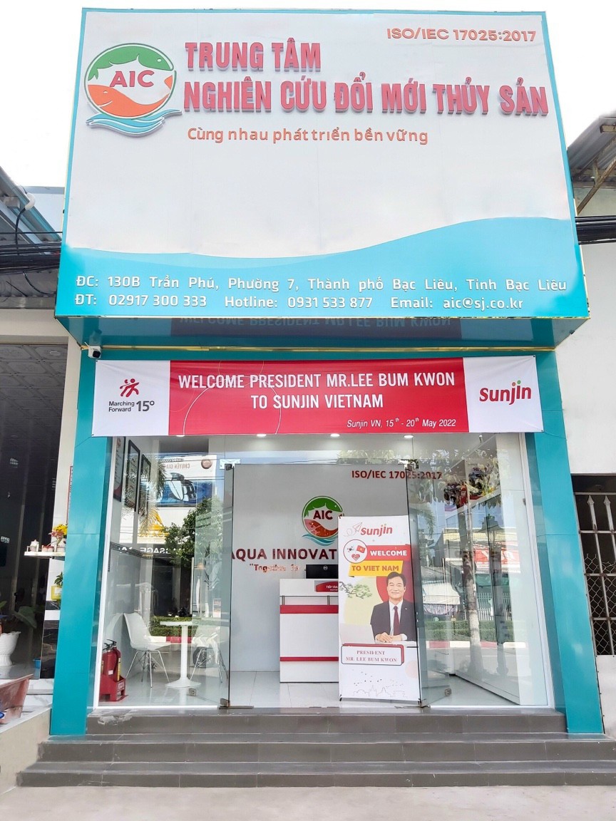 Thi công nội thất phòng lab trung tâm nghiên cứu đổi mới thủy sản