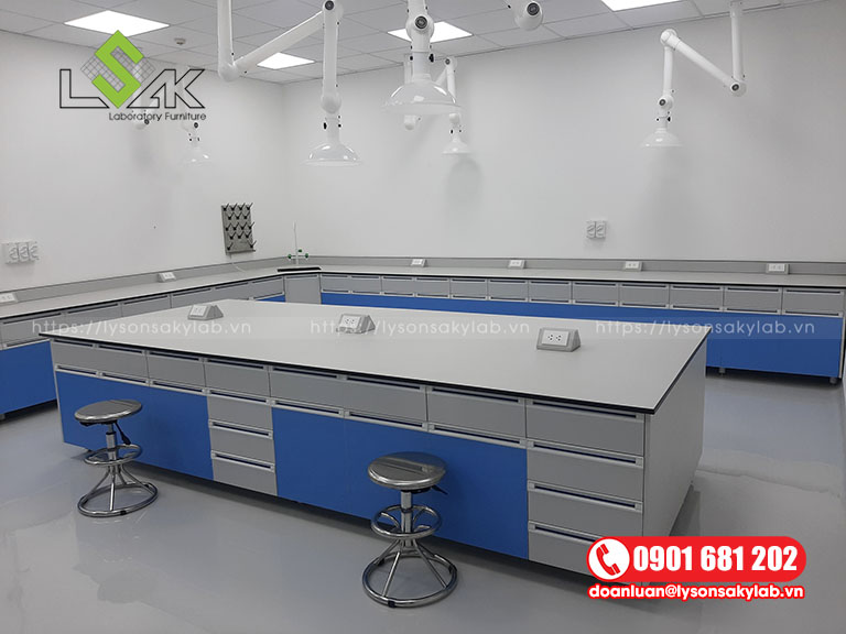 Thi công nội thất phòng lab Azelis Việt Nam
