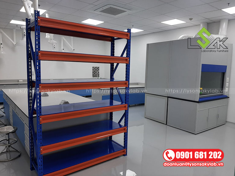 Kệ trung tải 6 tầng phòng thí nghiệm