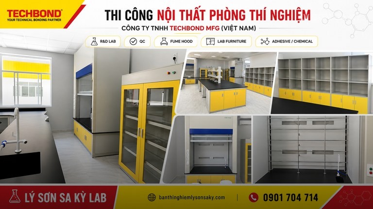 du an noi that phong lab techbond mfg viet nam
