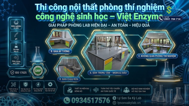 lap dat noi that phong lab cong nghe sinh hoc