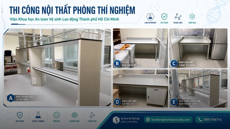 thi cong noi that phong thi nghiem vien khoa hoc an toan ve sinh lao dong thanh pho ho chi minh