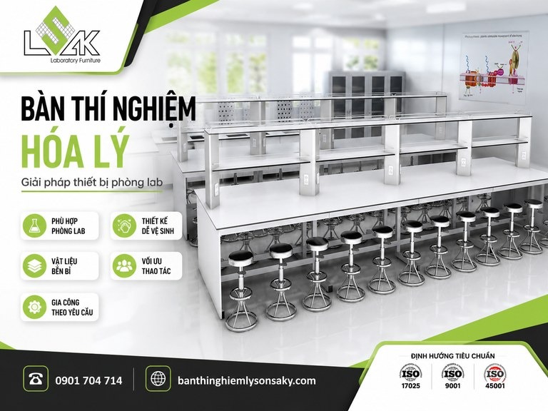 Bàn thí nghiệm hóa lý