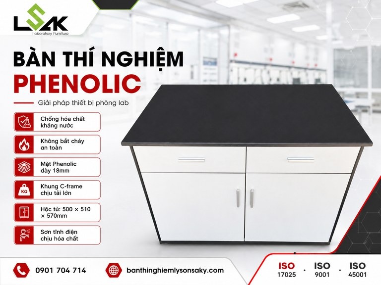 Bàn thí nghiệm Phenolic