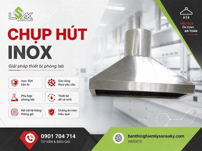 Chụp hút inox
