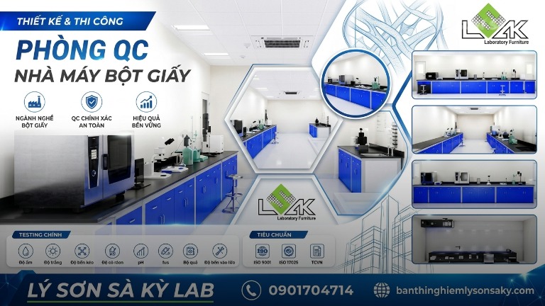 thiet ke phong qc nha may bot giay