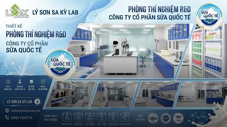 thiet ke phong thi nghiem rd cong ty co phan sua quoc te