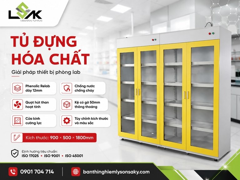 Tủ đựng hóa chất