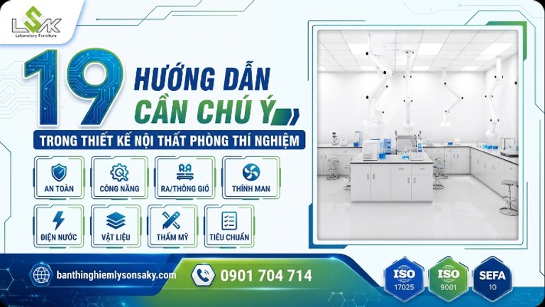 19 huong dan can chu y trong thiet ke noi that phong thi nghiem
