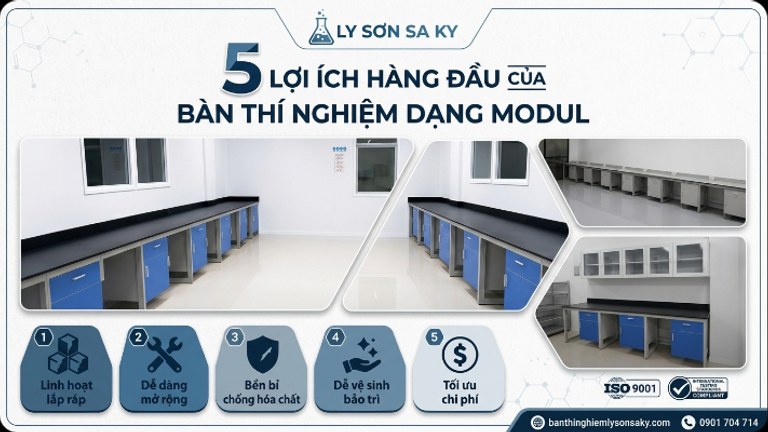 5 loi ich hang dau cua ban thi nghiem dang module
