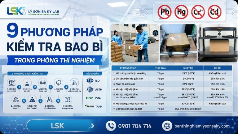 9 phuong phap kiem tra bao bi trong phong thi nghiem