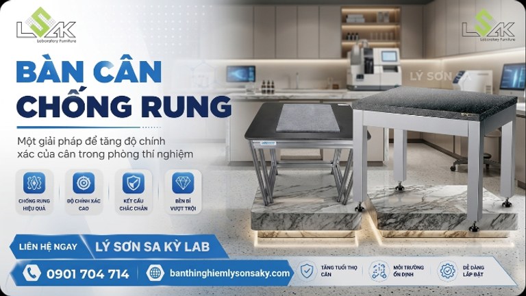 ban can chong rung mot giai phap de tang do chinh xac cua can trong phong thi nghiem