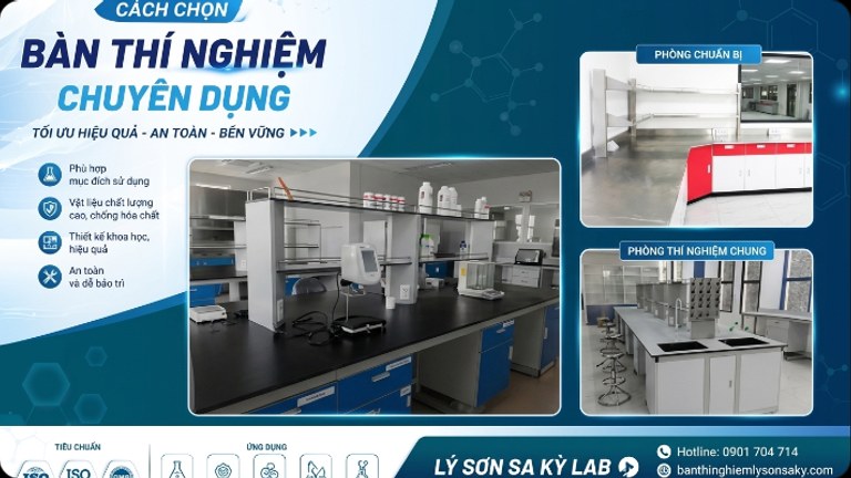 cach chon ban thi nghiem chuyen dung