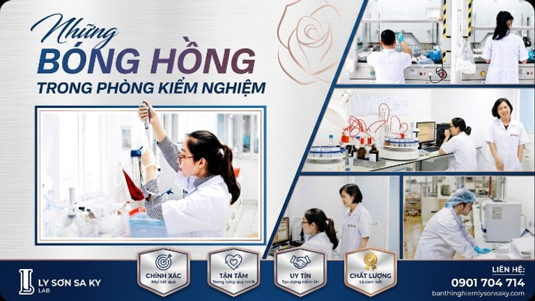 nhung bong hong trong phong kiem nghiem