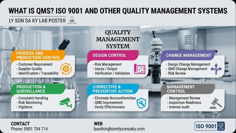 qms la gi iso 9001 va cac he thong quan ly chat luong