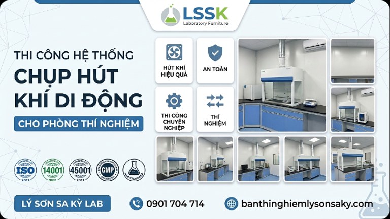 thi cong chup hut khi di dong phong thi nghiem