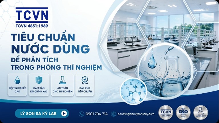 tieu chuan nuoc dung de phan tich trong phong thi nghiem
