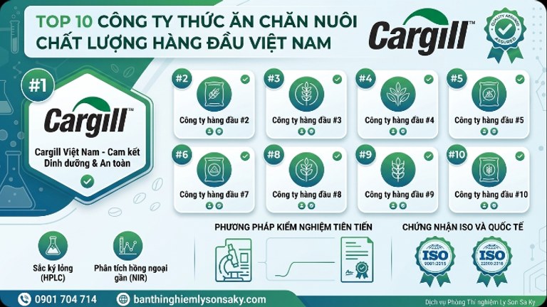 top 10 cong ty thuc an chan nuoi chat luong hang dau o viet nam