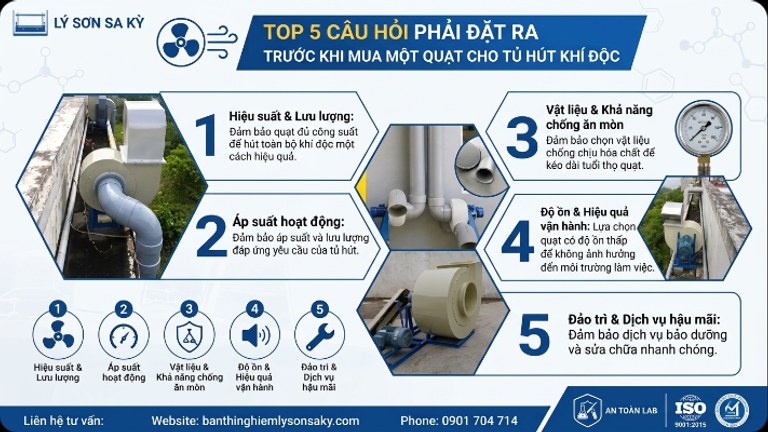 top 5 cau hoi phai dat ra truoc khi mua mot quat cho tu hut khi doc