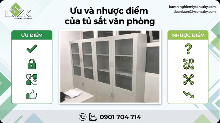 uu va nhuoc diem cua tu sat van phong