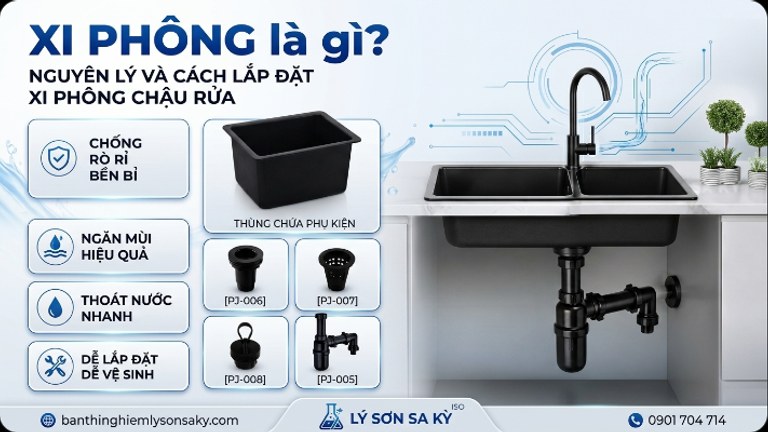 xi phong la gi nguyen ly va cach lap dat xi phong chau rua