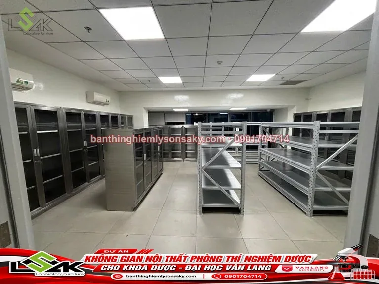 Toàn cảnh khu lưu trữ dung cu