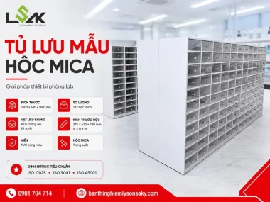 TỦ LƯU MẪU HỘC MICA