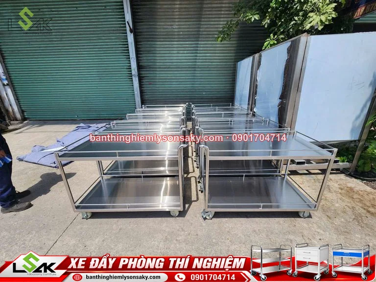 Xe đẩy phòng thí nghiệm - 2