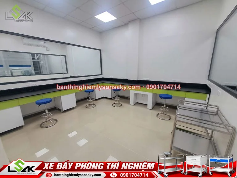 Xe đẩy phòng thí nghiệm - 4