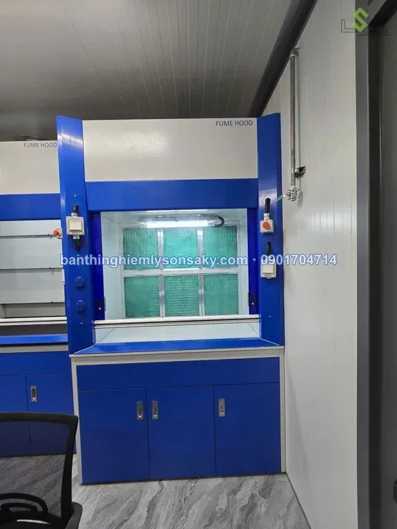 Tủ phun sơn spray booth phòng thí nghiệm