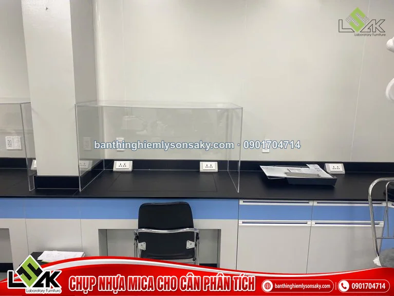 Chụp nhựa mica cho cân phân tích - 2