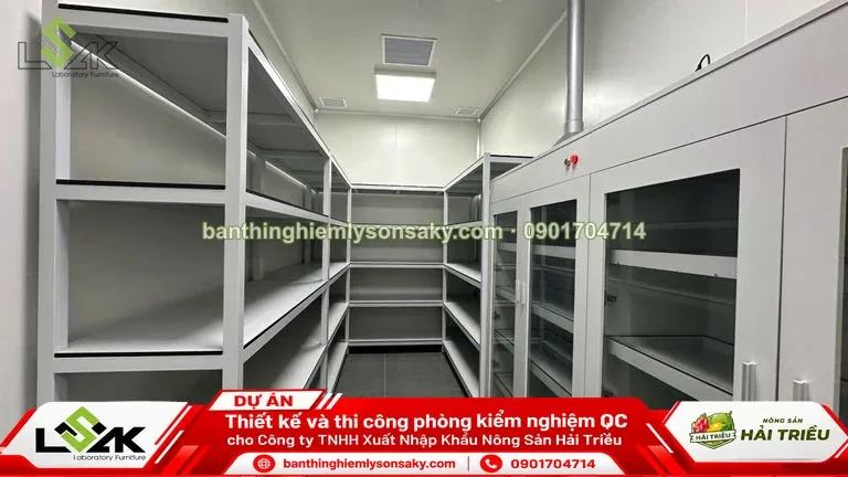 Hệ kệ và tủ dụng cụ cánh kính