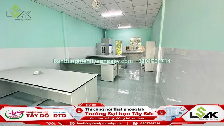 Toàn cảnh phòng thí nghiệm